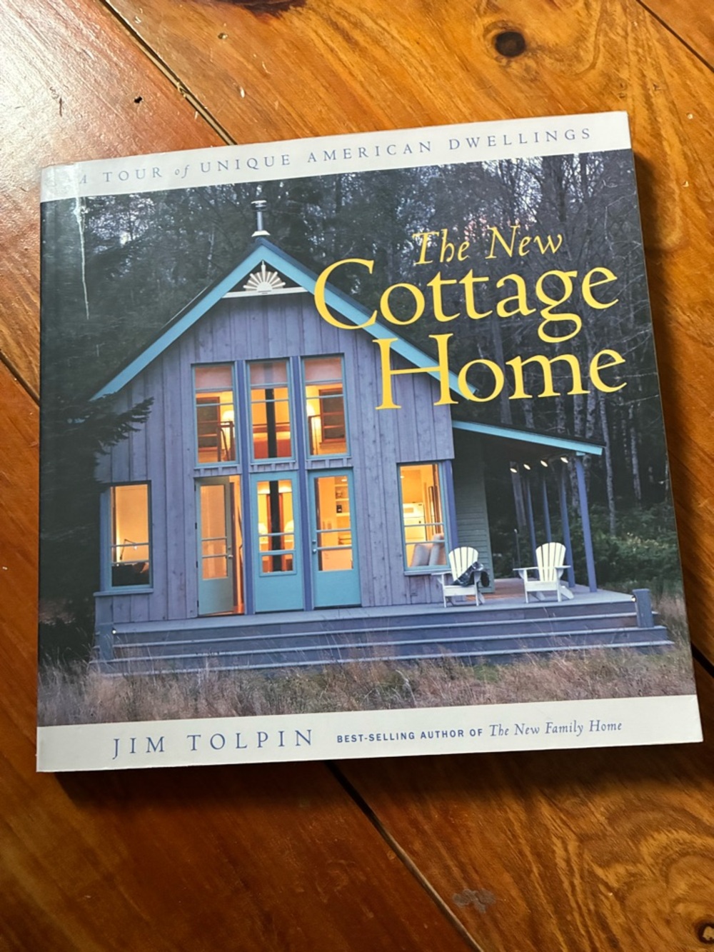 The New Cottage Home by - Blue/Cream Cover